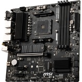 MSI B550M PRO-VDH WIFI placa base AMD B550 Zócalo AM4 micro ATX negro, AMD, Zócalo AM4, 3rd Generation AMD Ryzen™ 3, 3rd Generation AMD Ryzen 5, 3rd Generation AMD Ryzen™ 7, 3rd..., DDR4-SDRAM, 128 GB, DIMM