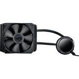 ASUS ROG RYUO 120 Procesador Sistema de refrigeración líquida todo en uno 12 cm Negro 1 pieza(s), Refrigeración por agua Sistema de refrigeración líquida todo en uno, 12 cm, Negro