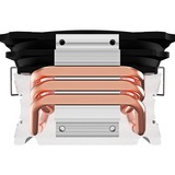 Alpenföhn Ben Nevis Procesador Enfriador 12 cm Negro, Cobre, Plata, Blanco, Disipador de CPU Enfriador, 12 cm, 400 RPM, 1600 RPM, 20,2 dB, 95,14 m³/h
