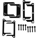 Alphacool 12936 accesorio o pieza de sistema de refrigeración para ordenador Bloque de agua, Disipador de CPU negro, Bloque de agua, Nylon, Negro, LGA 2011 (Socket R), LGA 2011-v3 (Socket R), LGA 2066, LGA 3647 (Socket P), Socket SP3, Socket TR4, 63,8 mm, 79 mm