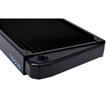 Alphacool 14243 accesorio o pieza de sistema de refrigeración para ordenador Radiador negro, Radiador, Latón, Acero, Negro, 144 mm, 477 mm, 30 mm