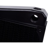Alphacool 14244 accesorio o pieza de sistema de refrigeración para ordenador Radiador negro, Radiador, Latón, Acero, Negro, 144 mm, 195 mm, 45 mm