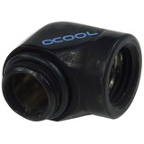 Alphacool 17045 accesorio o pieza de sistema de refrigeración para ordenador Racores, Conexión negro, Racores, Latón, Negro, 1,6 cm