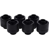 Alphacool 17234 accesorio o pieza de sistema de refrigeración para ordenador, Conexión negro, Negro, Macho, 22 mm, 27 mm, 22 mm, 100 g