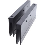 Alphacool 17268 accesorio o pieza de sistema de refrigeración para ordenador Bloque de agua, Cuerpo de refrigeración negro, Bloque de agua, Aluminio, Negro, 2 pieza(s)