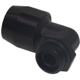 Alphacool 17455 accesorio o pieza de sistema de refrigeración para ordenador Racor, Conexión negro, Racor, Latón, Negro, 1/4", 90°, 27 mm