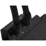 Alphacool 17455 accesorio o pieza de sistema de refrigeración para ordenador Racor, Conexión negro, Racor, Latón, Negro, 1/4", 90°, 27 mm