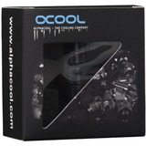 Alphacool 17457 accesorio o pieza de sistema de refrigeración para ordenador Racor, Embrague negro (mate), Racor, Latón, Negro, 1/4", 42 mm, 2,4 cm