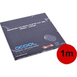 Alphacool 18533 accesorio o pieza de sistema de refrigeración para ordenador Tubo, Manguera negro, Tubo, Cloruro de polivinilo (PVC), Negro, 60 °C, 4 bar, 1,3 cm