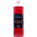 Alphacool Agua helada Crystal Red mezcla lista 1000ml, Refrigerante rojo