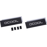 Alphacool HDX - M.2 SSD M01 Conjunto de chips Disipador térmico/Radiador Negro, Cuerpo de refrigeración negro, Disipador térmico/Radiador, Negro