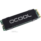 Alphacool HDX - M.2 SSD M01 Conjunto de chips Disipador térmico/Radiador Negro, Cuerpo de refrigeración negro, Disipador térmico/Radiador, Negro