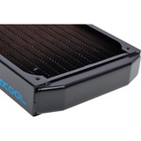 Alphacool NexXxoS ST30 Radiador negro, Radiador, Latón, Cobre, Acero, Negro, 125 mm, 278 mm, 30 mm