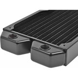 Alphacool NexXxoS ST30 Radiador Radiador, Latón, Cobre, Acero, Negro, 124 mm, 400 mm, 30 mm