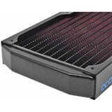 Alphacool NexXxoS ST30 Radiador Radiador, Latón, Cobre, Acero, Negro, 124 mm, 400 mm, 30 mm