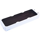 Alphacool NexXxoS UT60 Bloque de radiador blanco/Negro, Bloque de radiador, Latón, Cobre, Acero, Blanco, 1/4", 1,5 bar, 14 cm