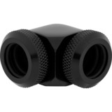 Corsair CX-9052022-WW accesorio o pieza de sistema de refrigeración para ordenador Racor, Conexión negro, Racor, Latón, Negro, 1/4", 90°, 1,2 cm