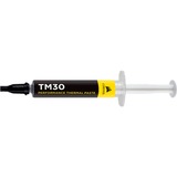 Corsair TM30 compuesto disipador de calor Pasta térmica 3 g, Conductores térmicos (grasa/disco) Pasta térmica, Óxido metálico, Negro, Amarillo, 3 g