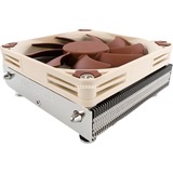 Noctua NH-L9i Procesador Enfriador 9,2 cm Beige, Marrón, Plata, Disipador de CPU Enfriador, 9,2 cm, 300 RPM, 2500 RPM, 23,6 dB, 57,5 m³/h