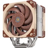 Noctua NH-U12A sistema de refrigeración para ordenador Procesador Enfriador 12 cm Beige, Marrón, Plata 1 pieza(s), Disipador de CPU Enfriador, 12 cm, 450 RPM, 2000 RPM, 22,6 dB, 102,1 m³/h