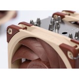 Noctua NH-U12A sistema de refrigeración para ordenador Procesador Enfriador 12 cm Beige, Marrón, Plata 1 pieza(s), Disipador de CPU Enfriador, 12 cm, 450 RPM, 2000 RPM, 22,6 dB, 102,1 m³/h