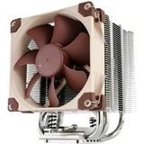 Noctua NH-U9S sistema de refrigeración para ordenador Procesador Enfriador 9,2 cm Marrón, Metálico, Disipador de CPU Enfriador, 9,2 cm, 400 RPM, 2000 RPM, 22,8 dB, 78,9 m³/h