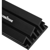 SilverStone SST-TP02-M2 sistema de refrigeración para ordenador Memory Stick (MS) Disipador térmico/Radiador Negro, Conjunto negro, Disipador térmico/Radiador, Negro