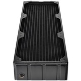 Thermaltake CL360 Bloque de radiador negro, Bloque de radiador, Cobre, Negro, 1/4", 132 mm, 405 mm