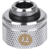 Thermaltake CL-W064-CU16SL-A accesorio o pieza de sistema de refrigeración para ordenador Racor, Conexiones plateado, Racor, Cromo, 1/4", Tt LCS, 19,7 mm, 2,2 cm