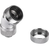 Thermaltake CL-W096-CA00SL-A accesorio o pieza de sistema de refrigeración para ordenador Tubo, Adaptador plateado, Tubo, Acero inoxidable, 1/4", Tt LCS, 48,2 mm, 35,1 mm