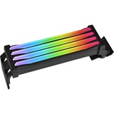 Thermaltake Pacific R1 Plus DDR4 Memory Lighting Kit Universal Otro, Cubierta negro, Universal, Otro, Negro, 5 V, 6,5 W, 1,3 A