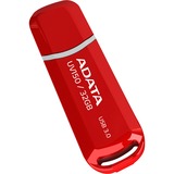 ADATA 32GB DashDrive UV150 unidad flash USB USB tipo A 3.2 Gen 1 (3.1 Gen 1) Rojo, Lápiz USB rojo, 32 GB, USB tipo A, 3.2 Gen 1 (3.1 Gen 1), Tapa, 9 g, Rojo