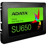 ADATA SU650 480 GB 2.5" Serial ATA III SLC, Unidad de estado sólido negro, 480 GB, 2.5", 520 MB/s, 6 Gbit/s