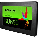 ADATA Ultimate SU650 2.5" 240 GB Serial ATA III SLC, Unidad de estado sólido negro, 240 GB, 2.5", 6 Gbit/s