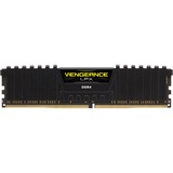 Corsair 8GB DDR4-2400 módulo de memoria 1 x 8 GB 2400 MHz, Memoria RAM negro, 8 GB, 1 x 8 GB, DDR4, 2400 MHz, 288-pin DIMM, Negro