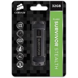 Corsair CMFSS3B-32GB unidad flash USB USB tipo A 3.2 Gen 1 (3.1 Gen 1) Negro, Lápiz USB negro, 32 GB, USB tipo A, 3.2 Gen 1 (3.1 Gen 1), Tapa, 36,3 g, Negro