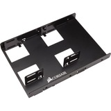 Corsair CSSD-BRKT2 panel bahía disco duro 8,89 cm (3.5") Panel de instalación Negro, Bastidor de instalación negro, 8,89 cm (3.5"), Panel de instalación, 2.5", Negro, Aluminio, 101,6 mm