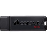 Corsair Flash Voyager GTX unidad flash USB 128 GB USB tipo A 3.2 Gen 1 (3.1 Gen 1) Negro, Lápiz USB negro, 128 GB, USB tipo A, 3.2 Gen 1 (3.1 Gen 1), 440 MB/s, Tapa, Negro