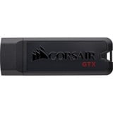 Corsair Flash Voyager GTX unidad flash USB 512 GB USB tipo A 3.2 Gen 1 (3.1 Gen 1) Negro, Lápiz USB negro, 512 GB, USB tipo A, 3.2 Gen 1 (3.1 Gen 1), 440 MB/s, Tapa, Negro