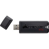 Corsair Flash Voyager GTX unidad flash USB 512 GB USB tipo A 3.2 Gen 1 (3.1 Gen 1) Negro, Lápiz USB negro, 512 GB, USB tipo A, 3.2 Gen 1 (3.1 Gen 1), 440 MB/s, Tapa, Negro