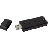 Corsair Flash Voyager GTX unidad flash USB 512 GB USB tipo A 3.2 Gen 1 (3.1 Gen 1) Negro, Lápiz USB negro, 512 GB, USB tipo A, 3.2 Gen 1 (3.1 Gen 1), 440 MB/s, Tapa, Negro