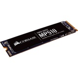 Corsair MP510 M.2 480 GB PCI Express 3.0 3D TLC NAND NVMe, Unidad de estado sólido negro, 480 GB, M.2