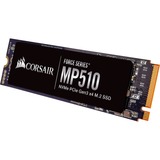 Corsair MP510 M.2 480 GB PCI Express 3.0 3D TLC NAND NVMe, Unidad de estado sólido negro, 480 GB, M.2