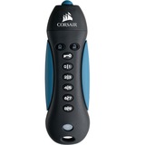 Corsair Padlock 3 unidad flash USB 128 GB USB tipo A 3.2 Gen 1 (3.1 Gen 1) Negro, Azul, Lápiz USB negro/Azul, 128 GB, USB tipo A, 3.2 Gen 1 (3.1 Gen 1), Tapa, Protección mediante contraseña, Negro, Azul
