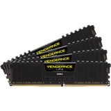 Corsair Vengeance LPX 64GB DDR4-2666 módulo de memoria 4 x 16 GB 2666 MHz, Memoria RAM negro, 64 GB, 4 x 16 GB, DDR4, 2666 MHz, 288-pin DIMM, Negro