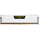 Corsair Vengeance LPX CMK16GX4M2A2666C16W módulo de memoria 16 GB 2 x 8 GB DDR4 2666 MHz, Memoria RAM blanco, 16 GB, 2 x 8 GB, DDR4, 2666 MHz, 288-pin DIMM