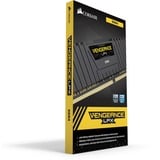 Corsair Vengeance LPX CMK64GX4M2A2666C16 módulo de memoria 64 GB 2 x 32 GB DDR4 2666 MHz, Memoria RAM negro, 64 GB, 2 x 32 GB, DDR4, 2666 MHz, 288-pin DIMM