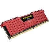 Corsair Vengeance LPX DDR4 3200MHz 16GB módulo de memoria, Memoria RAM rojo, 16 GB, 2 x 8 GB, DDR4, 3200 MHz, 288-pin DIMM, Rojo