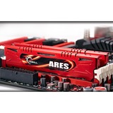 G.Skill Ares, 16GB (2x 8GB) DDR3 módulo de memoria 2 x 8 GB 2133 MHz, Memoria RAM 16GB (2x 8GB) DDR3, 16 GB, 2 x 8 GB, DDR3, 2133 MHz, 240-pin DIMM, Rojo
