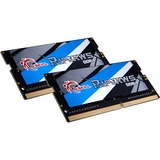 G.Skill Ripjaws módulo de memoria 32 GB 2 x 16 GB DDR4 2400 MHz, Memoria RAM 32 GB, 2 x 16 GB, DDR4, 2400 MHz, 260-pin SO-DIMM, Negro, Azul, Oro, Gris, Blanco